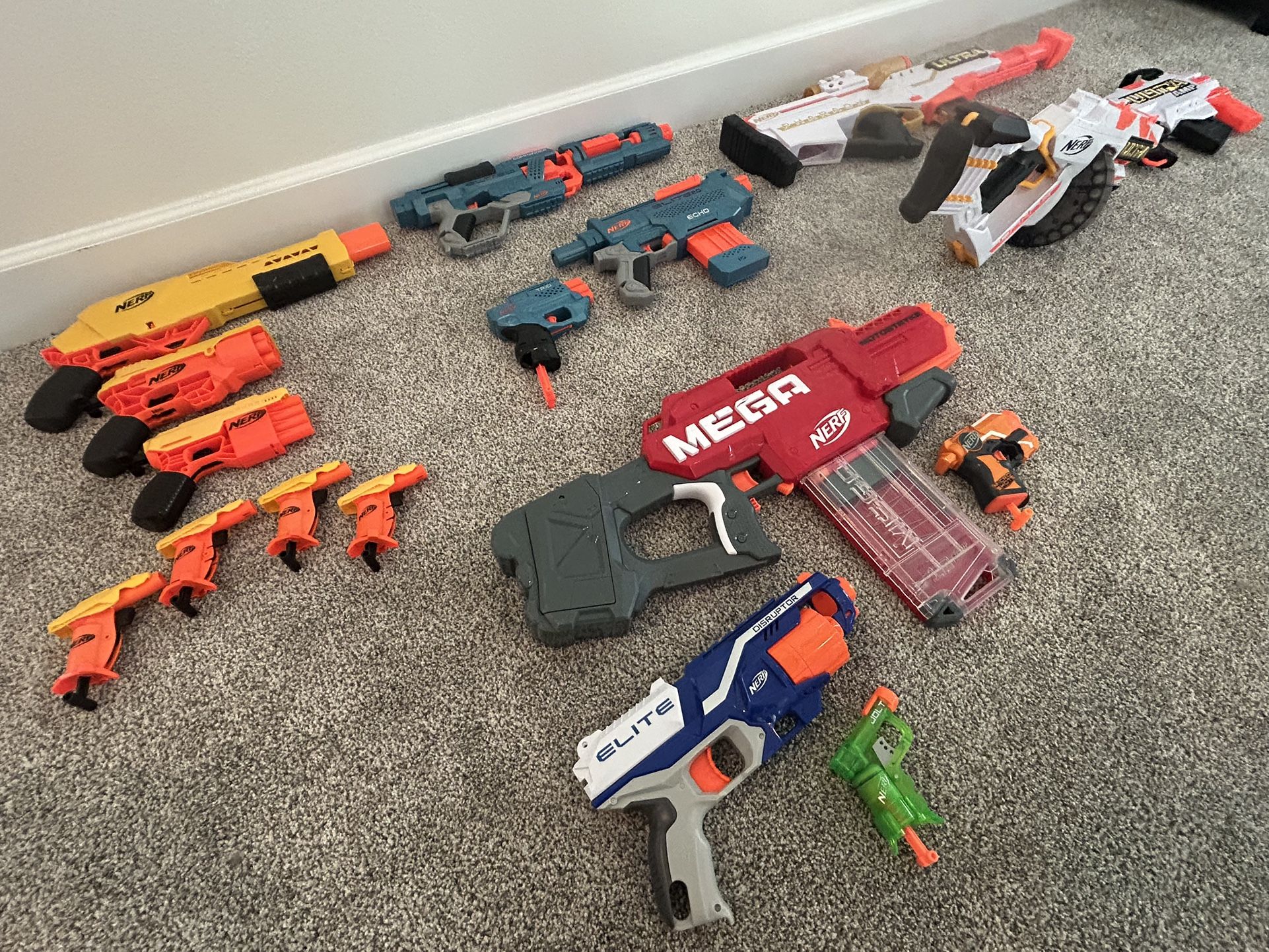 Nerf Guns Nerf Ultra Nerf Elite 2.0 Nerf Mega New Batteries