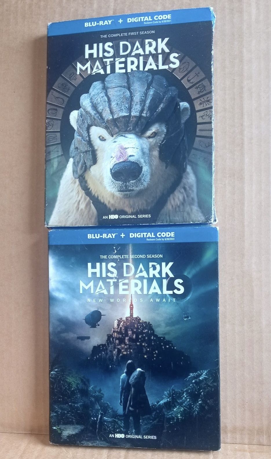 blu ray his dark materials season 1 & 2 hbo bluray brand new