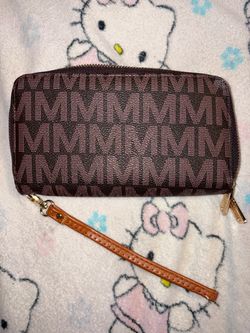 BROWN-wallet / card holder
