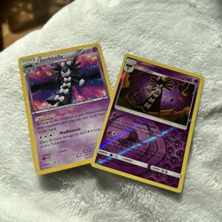 Holographic POKEMON Trading Card Stage 2 Gothitelle HP140 Tractorbeam Link Blast 54/145 And Stage 2 Gothitelle Set Of Two
