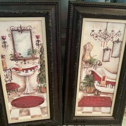 Pair Of Bathroom Decor