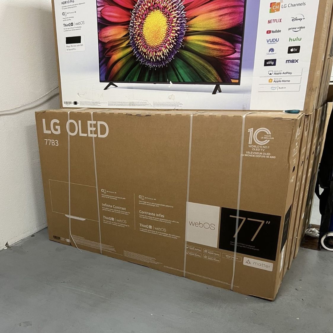 LG OLED 77” B3 Series 4K Smart Tv