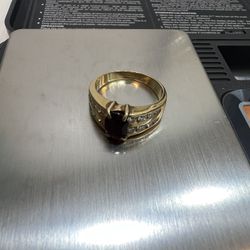 Gold Diamond Ring