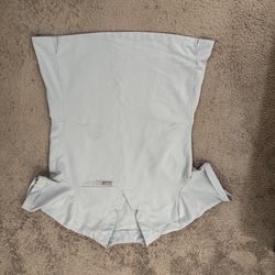 Small FIGS Light Blue Scrub Top