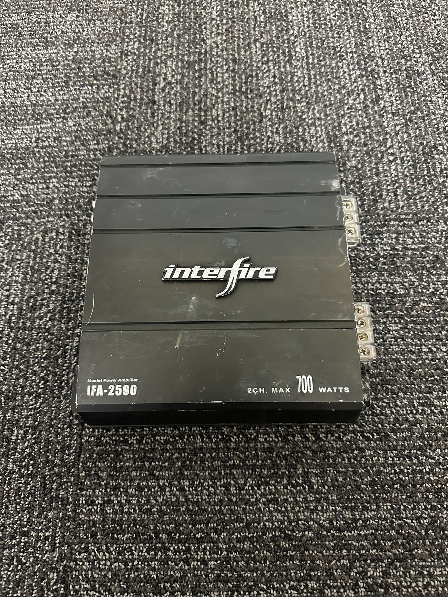 Interfire 700 watt amp IFA 2500 Untested