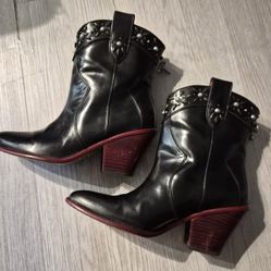 Coach Western Boots Size 6