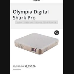 Olympia Digital Shark Pro Projector 