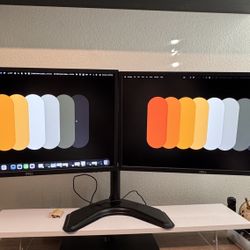 2 Dell SE2422HX Monitors – Like New