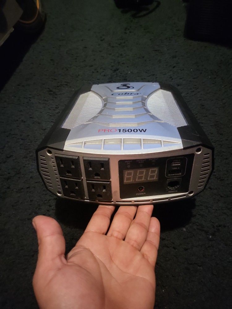 Cobra PRO 1500W power Inverter