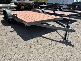 Carson trailer July sale car hauler 83x16