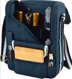 Picnic At Ascot
Bordeaux Insulated Wine and Cheese Tote - Glass Wine Glasses