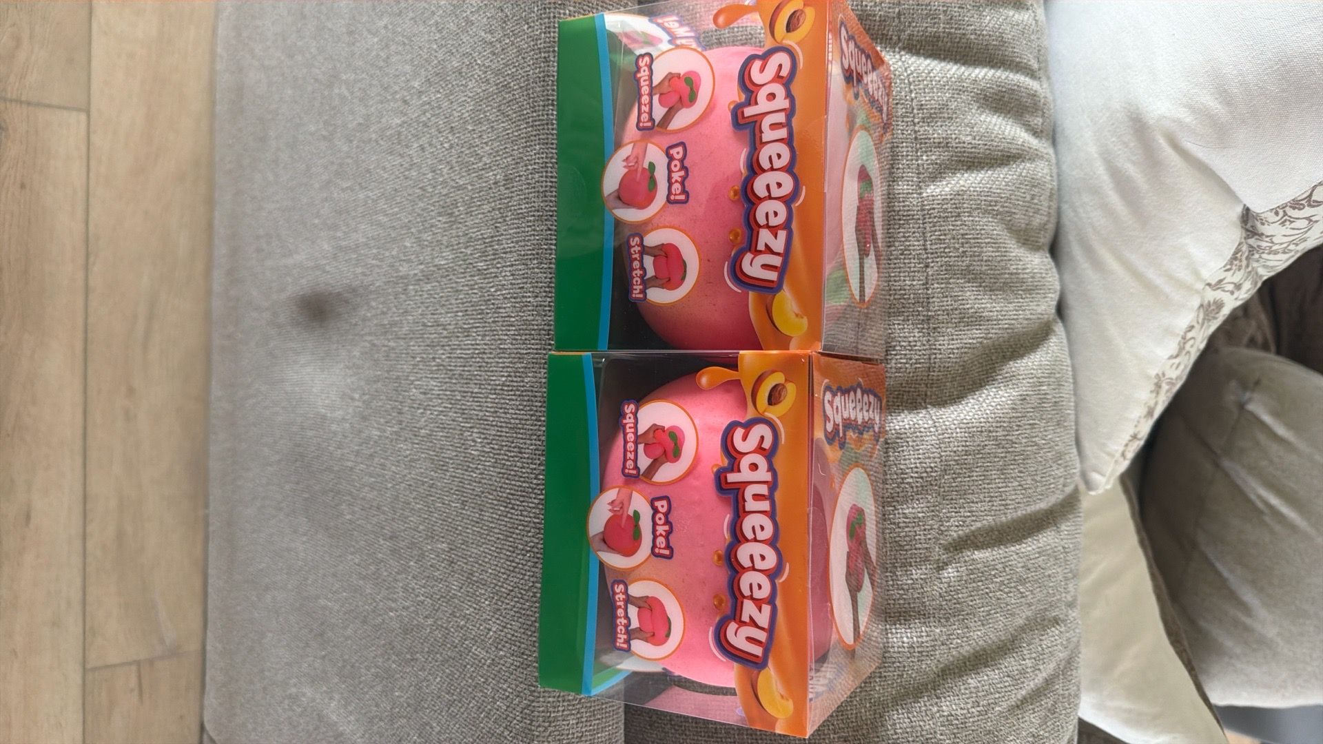 Peach squeezy