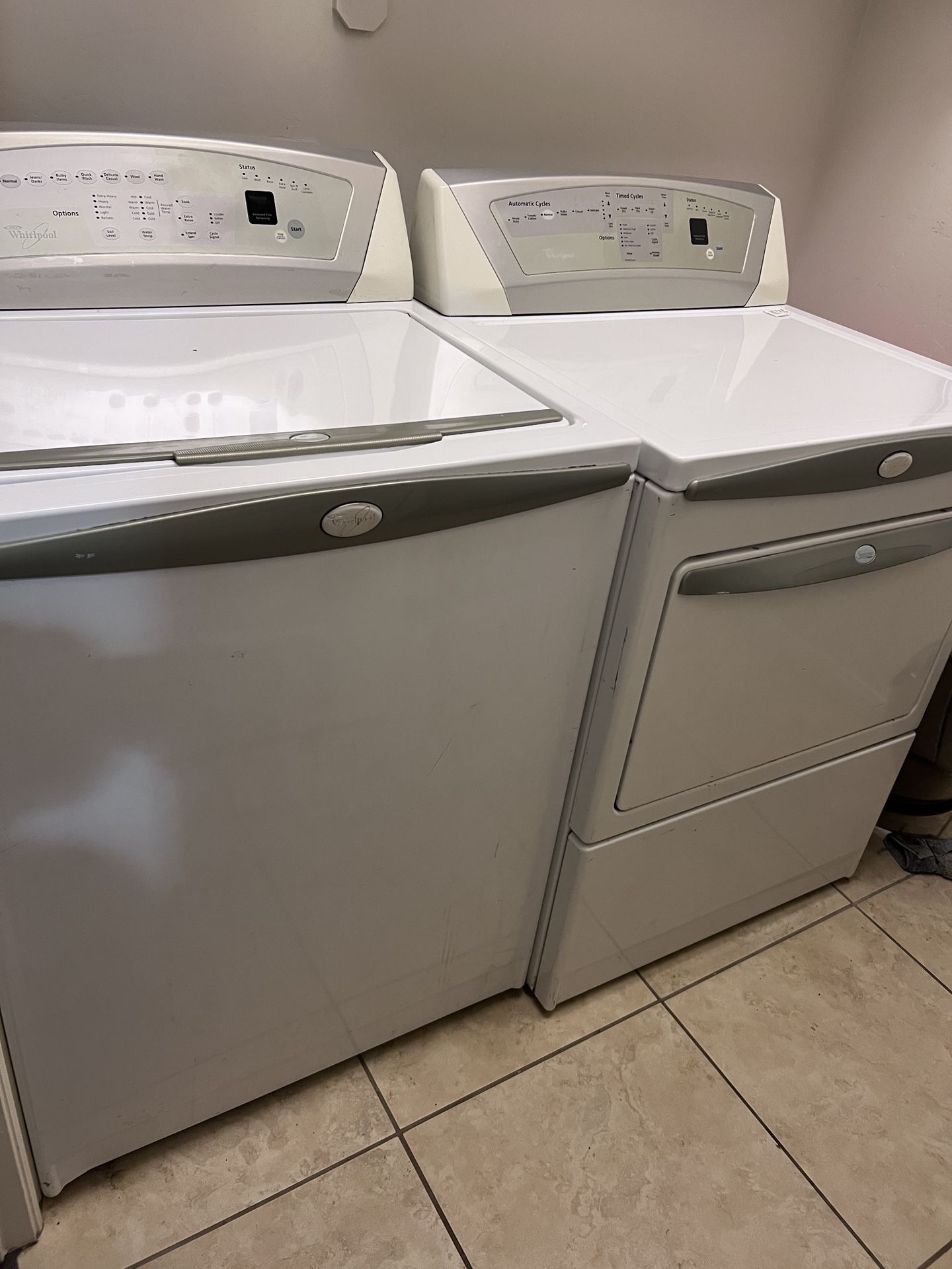 Whirlpool Washer And Dryer $300