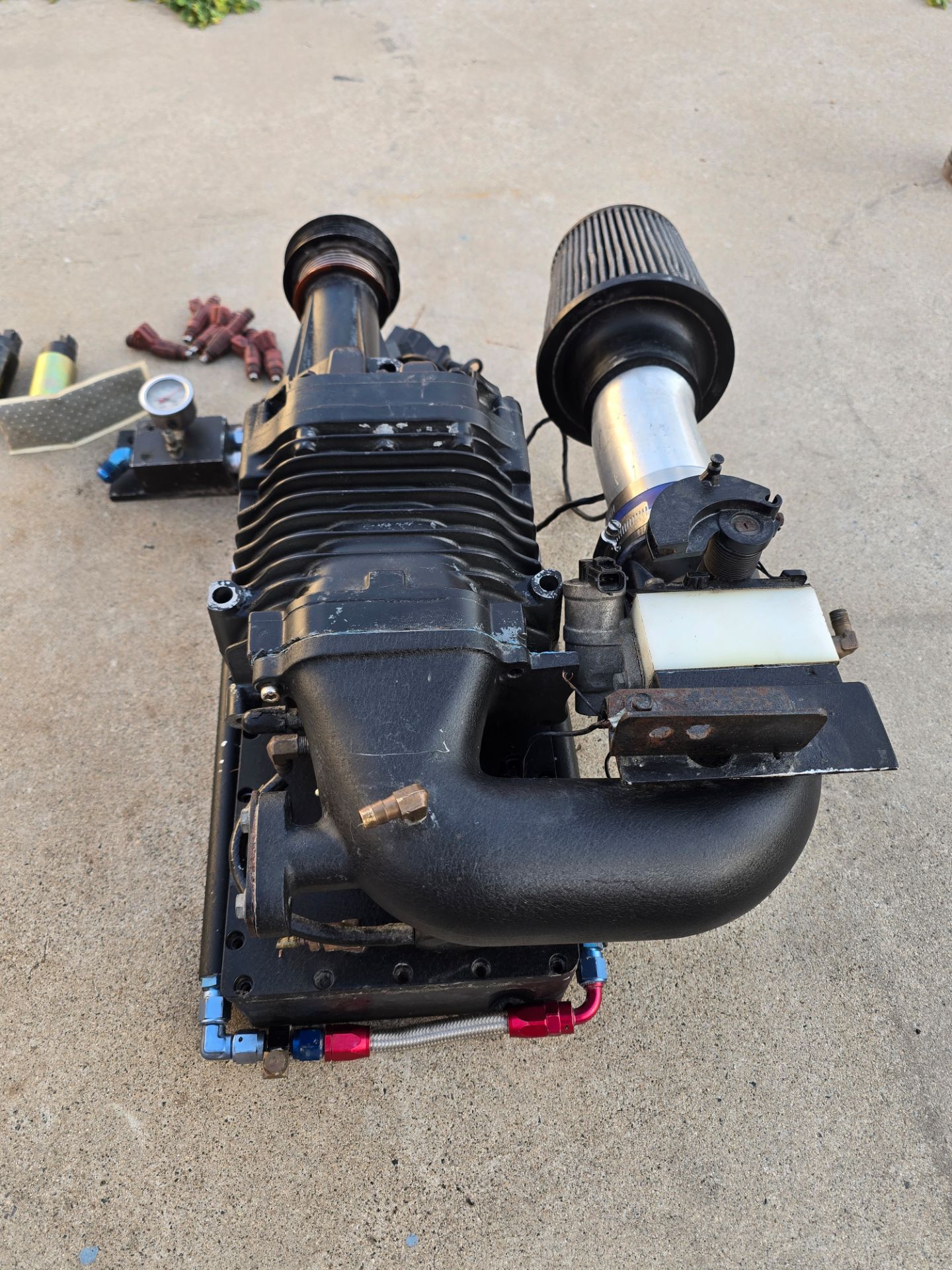 SUPER CHARGED SWAP FORD V6 4.0 COME OF FORD SPORT TRACK 2002