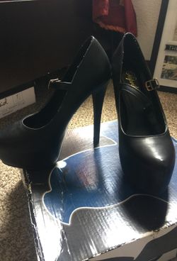 Black heels
