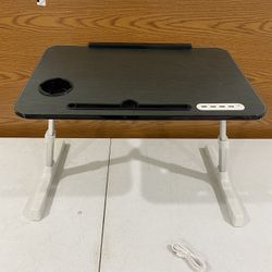 Brand New adjustable  Laptop Bed Stand Foldable Laptop Table Folding Breakfast Tray Portable Lap Sta