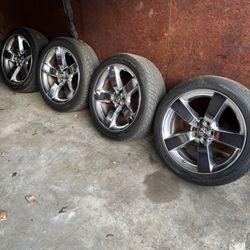 20” DODGE CHALLENGER CHARGER R/T DAYTONA 2009-2012 FACTORY CHROME WHEEL OEM RIM