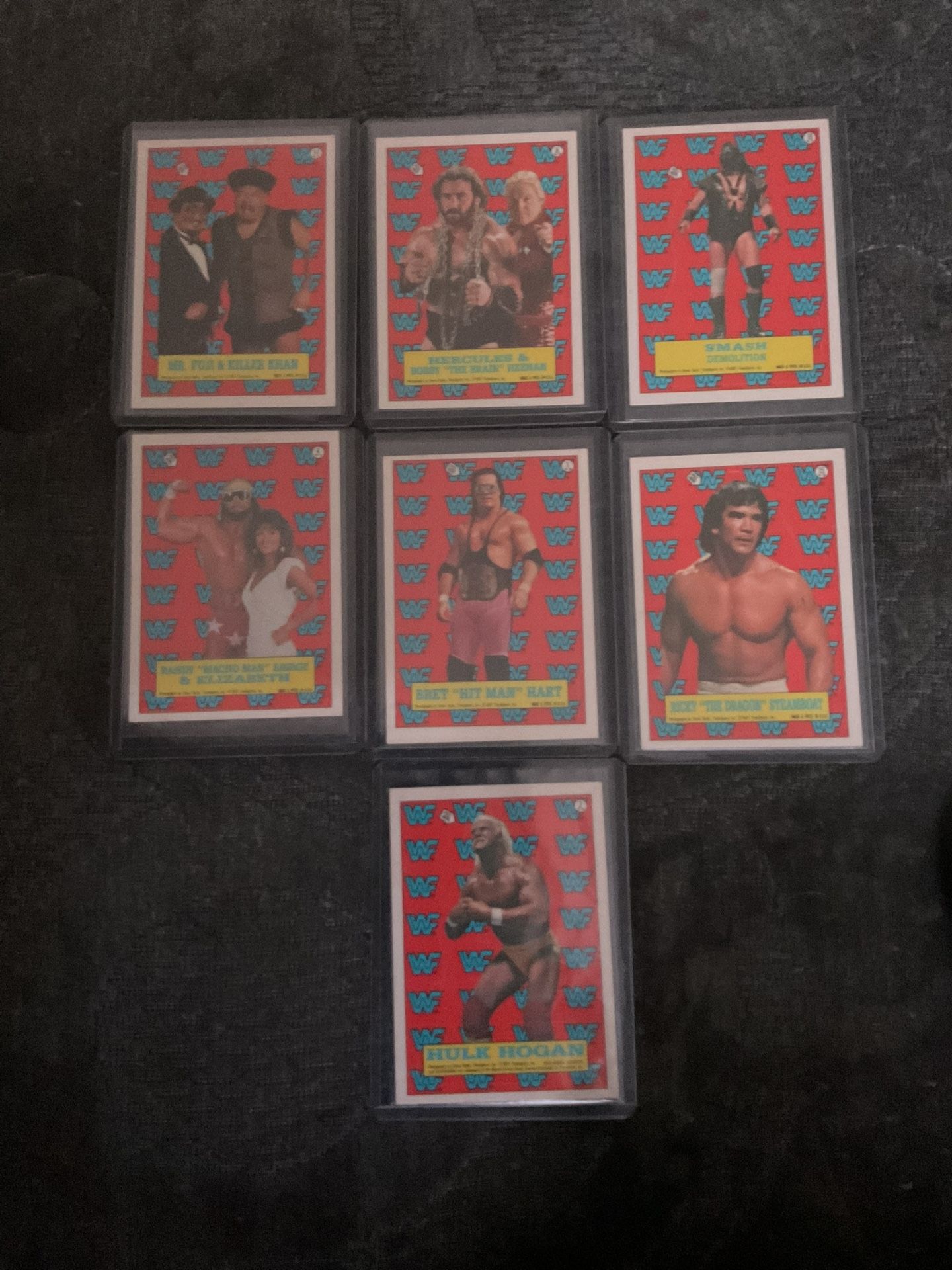 WWF 1987 Retro Topps Sticker Collection