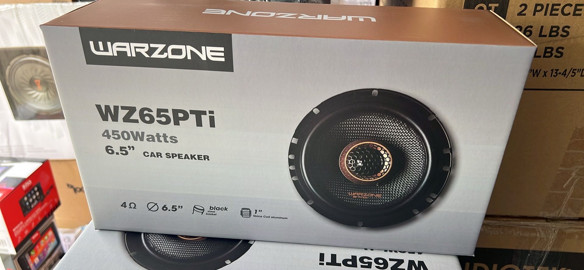 WARZONE 6 1/2 2 Way Car Speakers