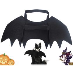 Brand new! Pet Halloween Costume Cat Dog Bat Wings Size Large 