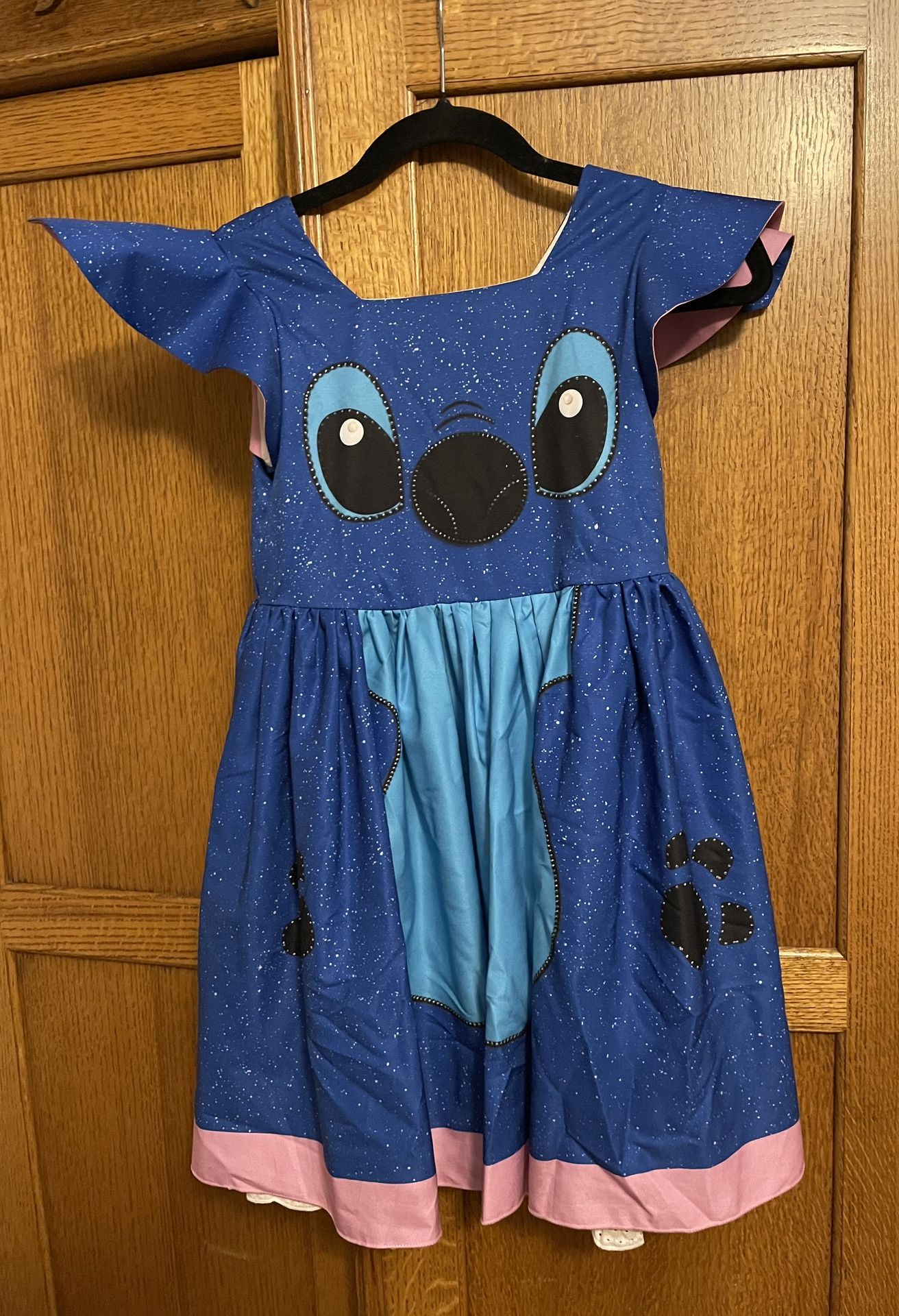 Stitch Girls Dress & headband. Size 10