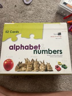 Alphabet & Numbers Puzzles