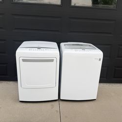 Washer and Gas Dryer
