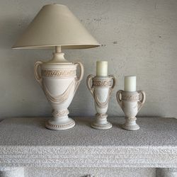 Lamp And Candle Holders