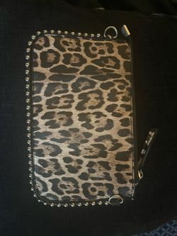 Leopard wallet