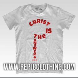 REP JC "CHRIST IS THE ANSWER" TSHIRT S-XL $15