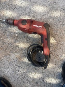 Taladro Hilti 2 velosidades para madera y concerto