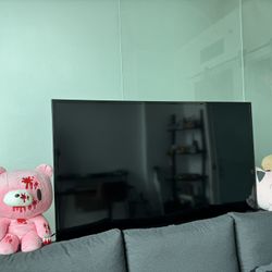 Perfect Condition 50 Inch Samsung TV with Cables Remote & Wall Mount 