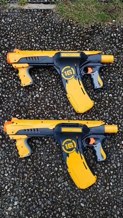 2 NERF 1G guns