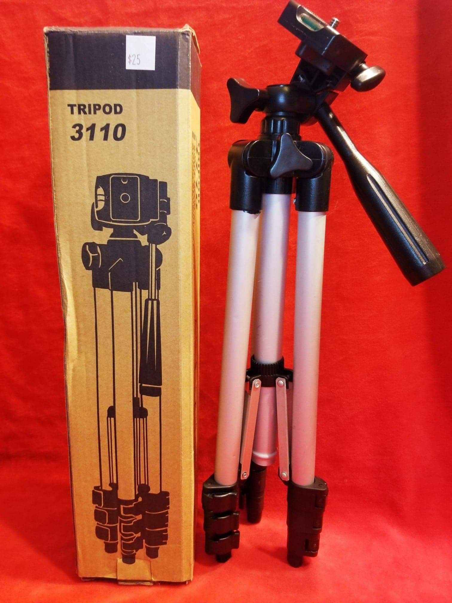 Cell phone tripod stand