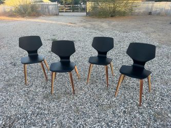 4 ROOM & BOARD Bent Wood Pike Chairs ~ CAN DELIVER