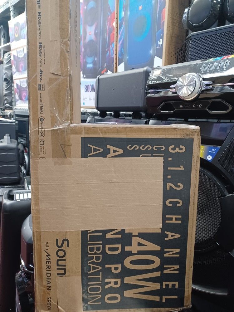 LG Bluetooth Soundbar Channel 440 Watts With Meridian Audio