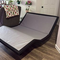 Queen Size Bed Frame Dual Zone Adjustable