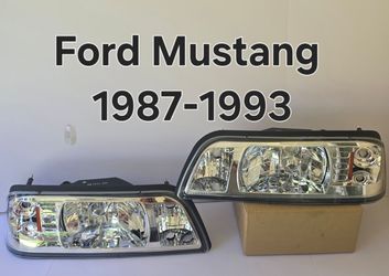Ford Mustang 1987-1993 Headlights