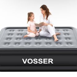 VOSSER Air Mattress Full with Built in Pump