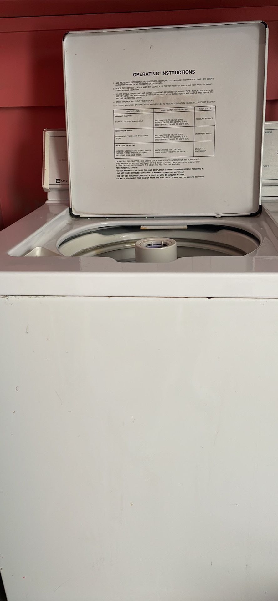 Washer And Gas Dryer