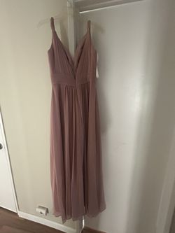 Bridesmaid Or prom Dress (Rose Color) 