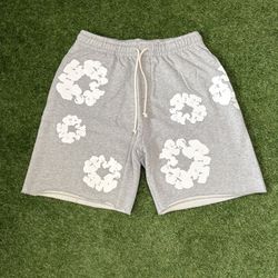 Grey Denim Tears Shorts