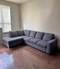 gray sectional
