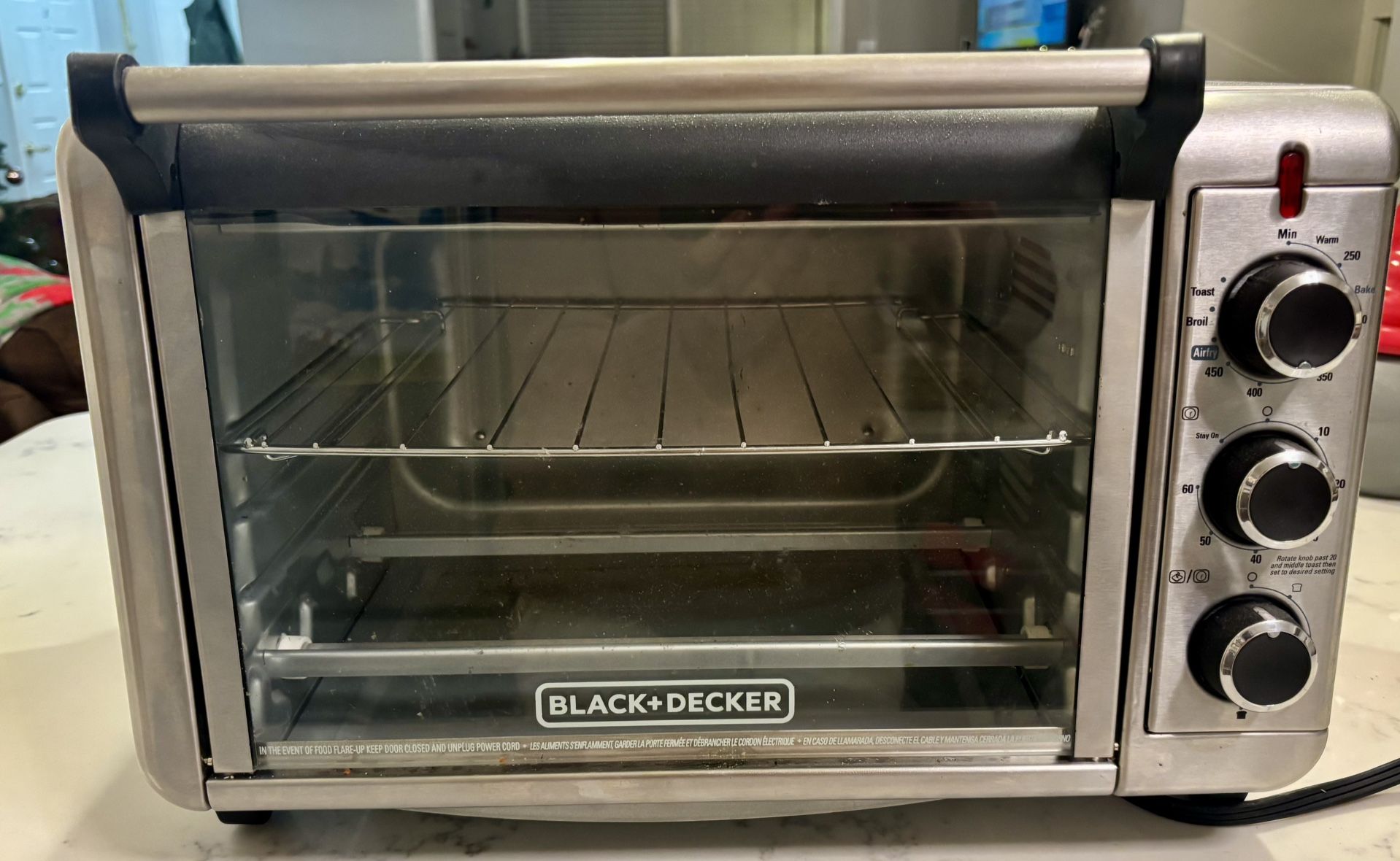 BLACK + DECKER Air Fry Toaster Oven – Works Great