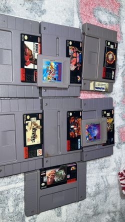 Super Nintendo games