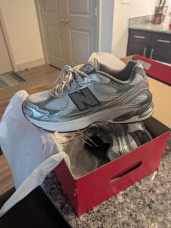 New Balance Silver Running Sneakers