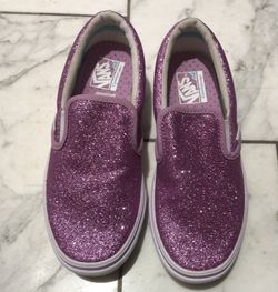 NEW Vans Sz 2.5Y Pink