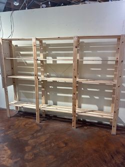 3 section IKEA HEJNE bookshelf