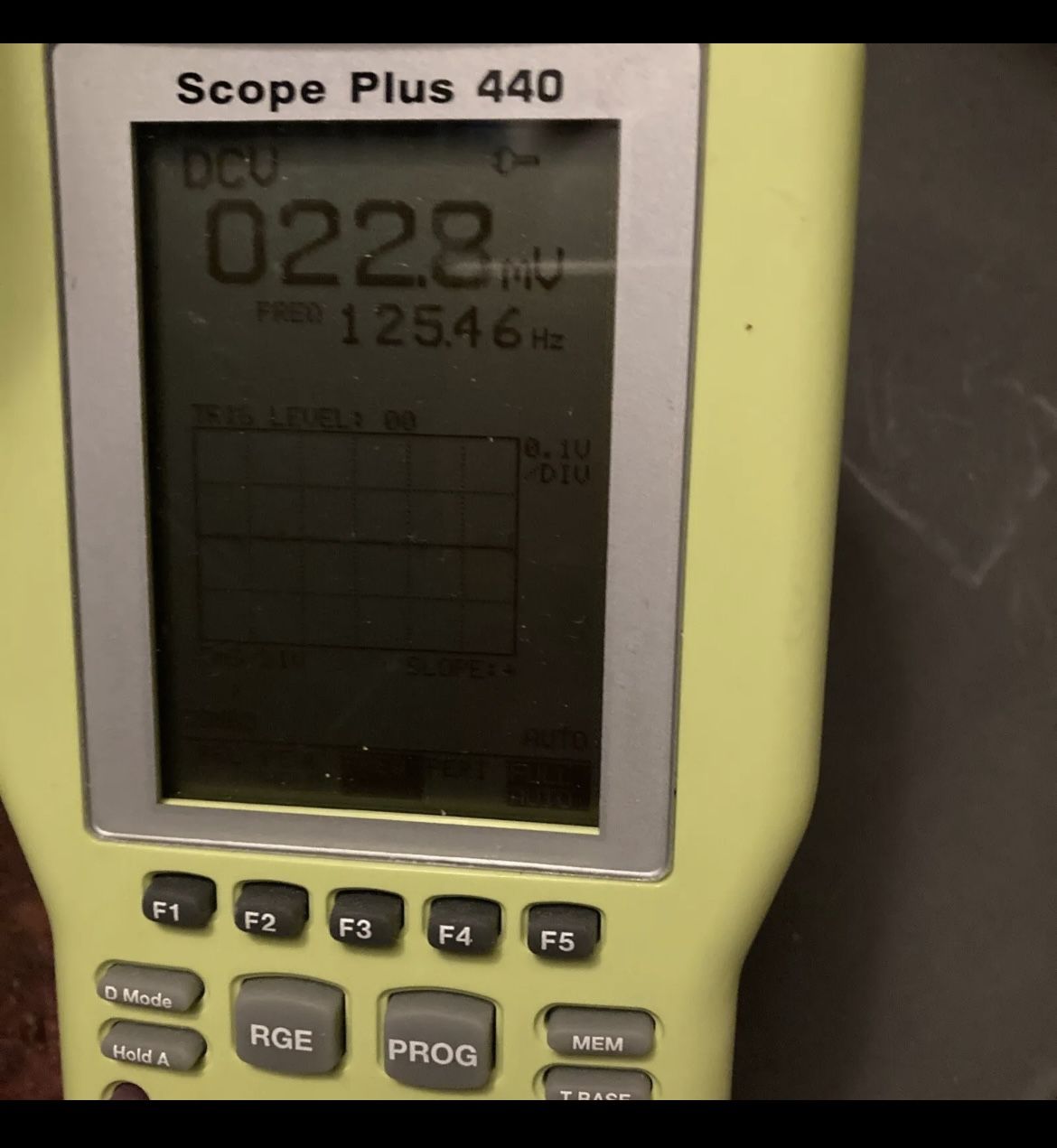 Test Products International TPI Scope Plus 440 Oscilloscope/True RMS