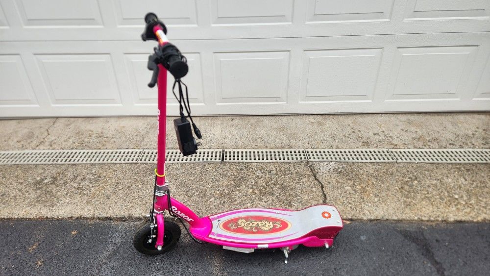 Pink Razor E175 Electric Scooter For Kids